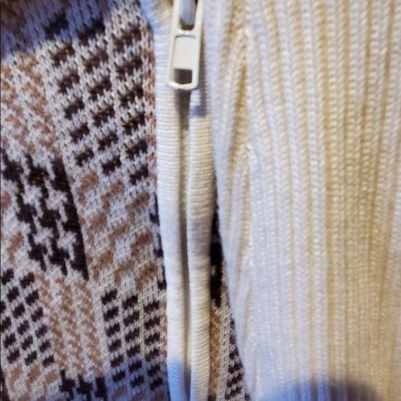 NWT Vintage KIKIT CARDIGAN ZIP DOWN SWEATER LARGE - Picture 6 of 10